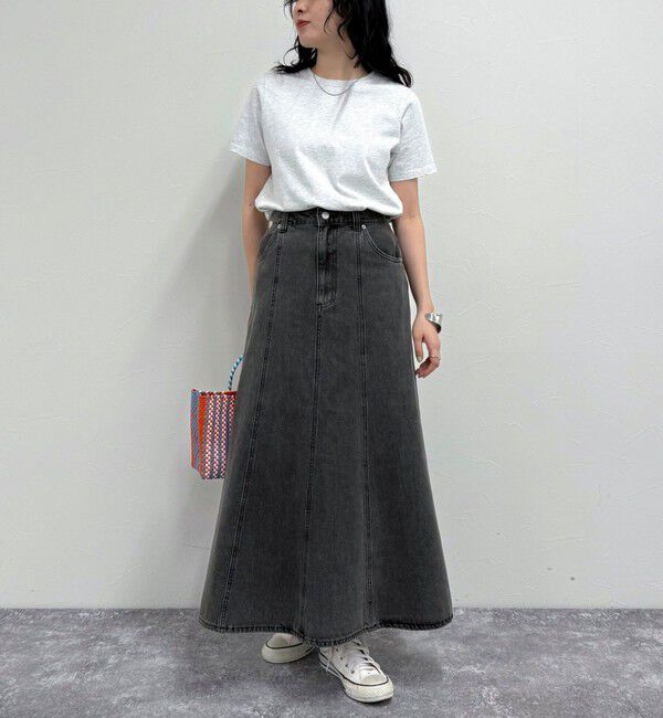 fredy emue「デニムフレアスカート」|スカート|