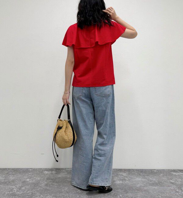 fredy emue「ラッフルカットソーブラウス」|Tシャツ・カットソー|