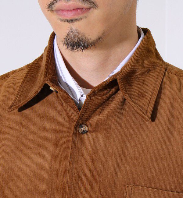 GLOSTER「【セットアップ対応】【GEVACO】コーデュロイ ワークシャツ」|シャツ・ブラウス|