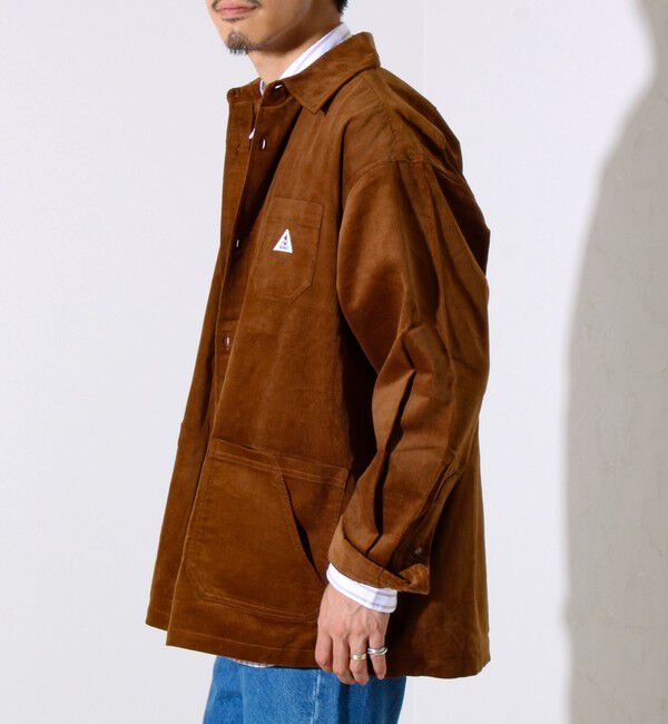 GLOSTER「【セットアップ対応】【GEVACO】コーデュロイ ワークシャツ」|シャツ・ブラウス|