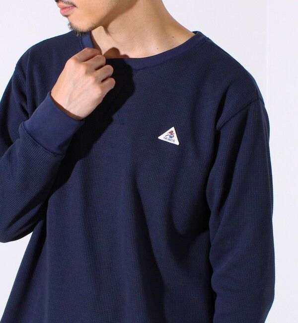 GLOSTER「【レイヤードに最適】【GEVACO】ワッフル素材ロングスリーブTシャツ」|Tシャツ・カットソー|