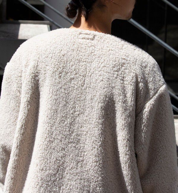 GLOSTER「【Franklin Climbing】カスケード シェルパフリースカーディガン」|カーディガン|