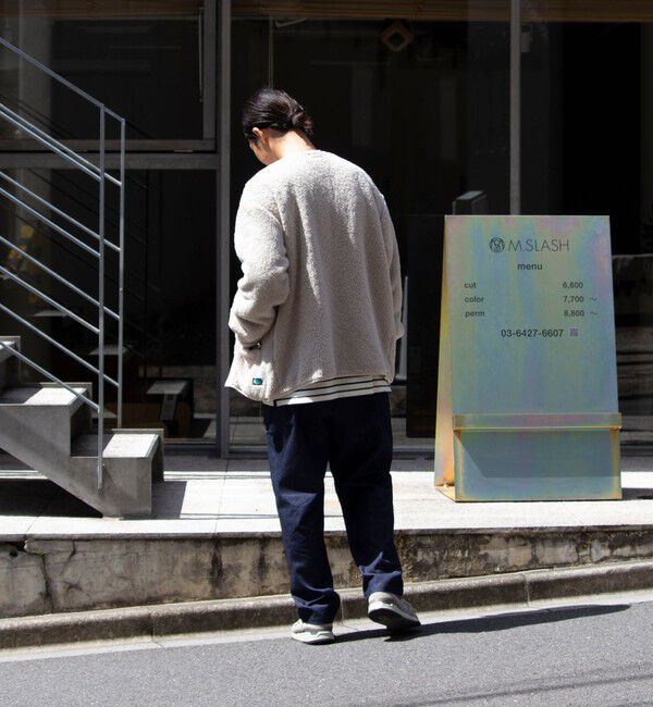 GLOSTER「【Franklin Climbing】カスケード シェルパフリースカーディガン」|カーディガン|