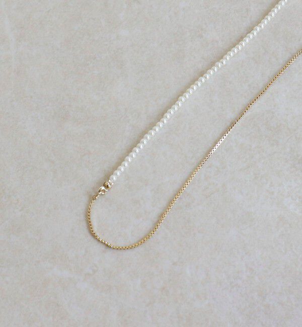 fredy emue「ドロップパールフックネックレス」|ネックレス|