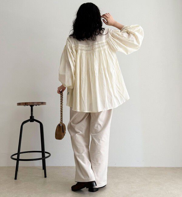 fredy emue「【GEVACO/ゲバコ】ピンタックブラウス」|シャツ・ブラウス|