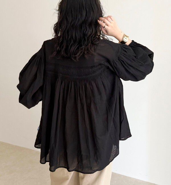 fredy emue「【GEVACO/ゲバコ】ピンタックブラウス」|シャツ・ブラウス|