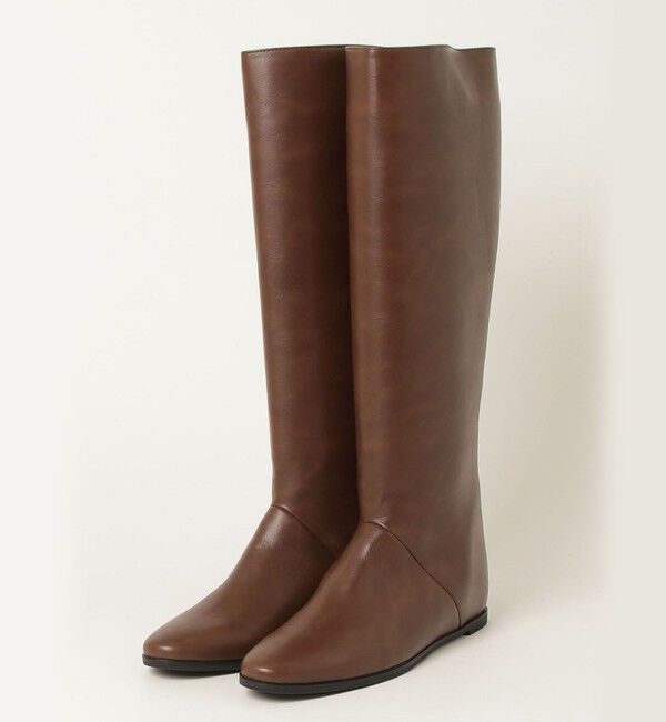 fredy emue「【ATELIER BRUGGE / アトリエブルージュ】インヒールロングブーツ」|ロングブーツ|