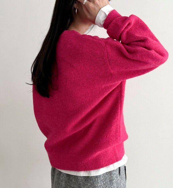 fredy emue「ヘンリーネックニットプルオーバー」|ニット・セーター|