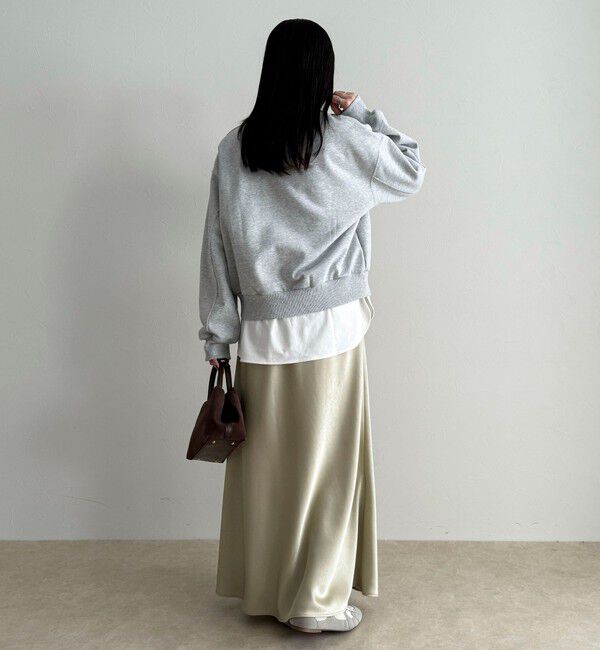 fredy emue「ヘビーサテンバイアススカート」|スカート|