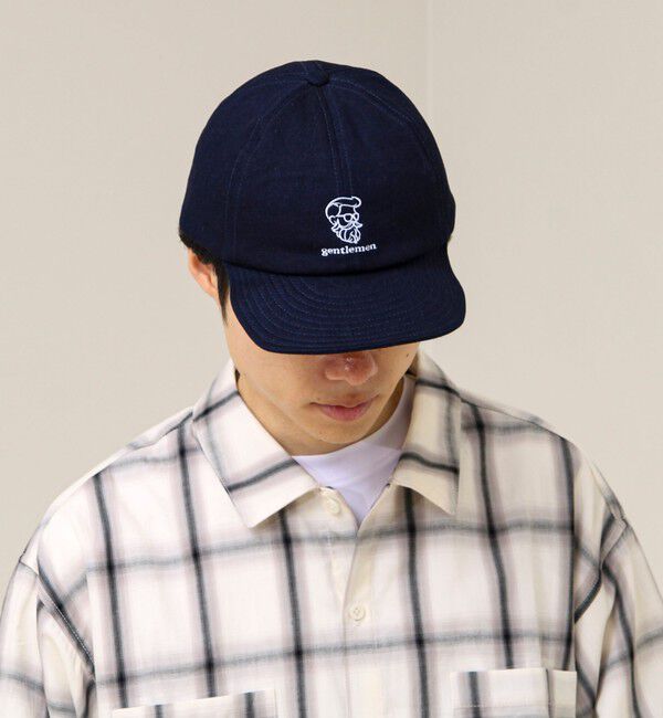 GLOSTER「【前後で楽しむ刺繍デザイン】BARBERキャップ」|キャップ・キャスケット|
