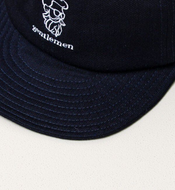 GLOSTER「【前後で楽しむ刺繍デザイン】BARBERキャップ」|キャップ・キャスケット|