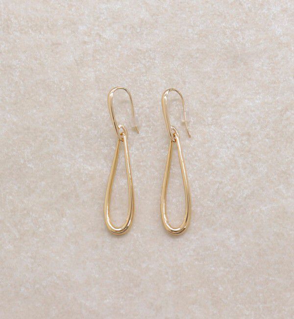 fredy emue「ドロップフレームフックピアス」|ピアス|