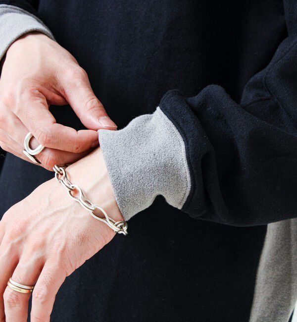 GLOSTER「【一枚でサマになる】ブークレ配色ラインプルオーバー」|Tシャツ・カットソー|