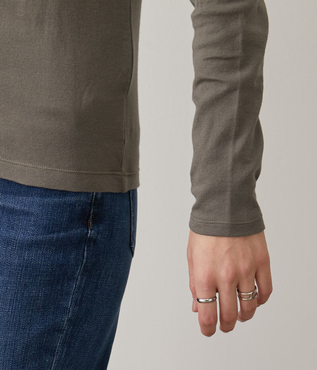 SALON adam et rope'「【Smile Cotton】クルーネックプルオーバー」|Tシャツ・カットソー|