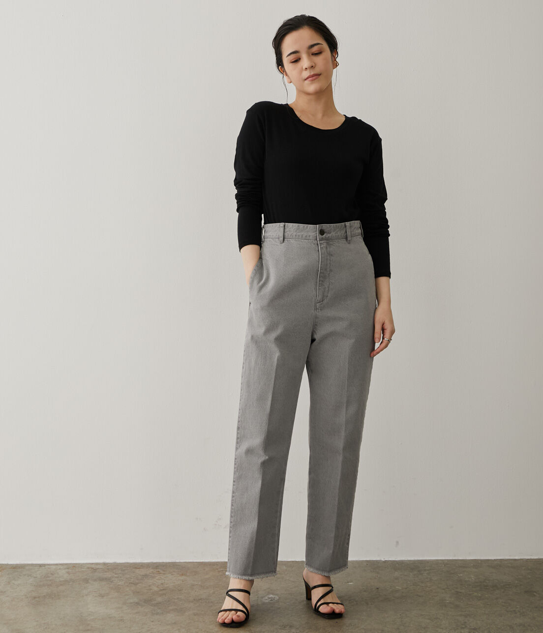 SALON adam et rope'「【Smile Cotton】クルーネックプルオーバー」|Tシャツ・カットソー|