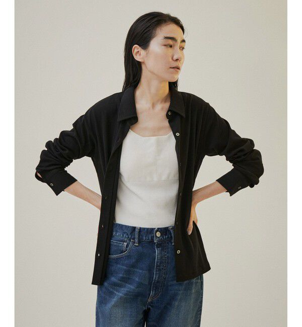 SALON adam et rope'「KINANポンチシャツ【洗える】」|シャツ・ブラウス|クロメイン