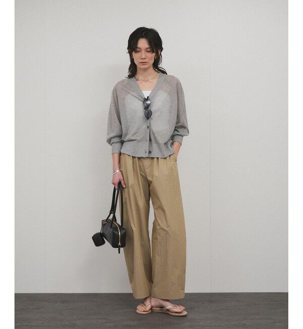 SALON adam et rope'「スプリットレザーワイドバッグ」|ショルダー・メッセンジャー|