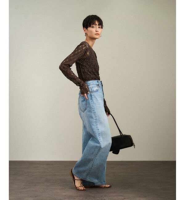 SALON adam et rope'「レースシアートップス［ストレッチ］」|その他|