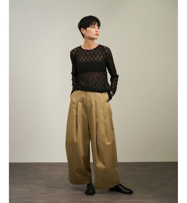 SALON adam et rope'「レースシアートップス［ストレッチ］」|その他|