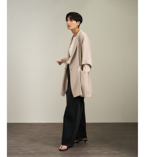 SALON adam et rope'「レースシアートップス［ストレッチ］」|その他|