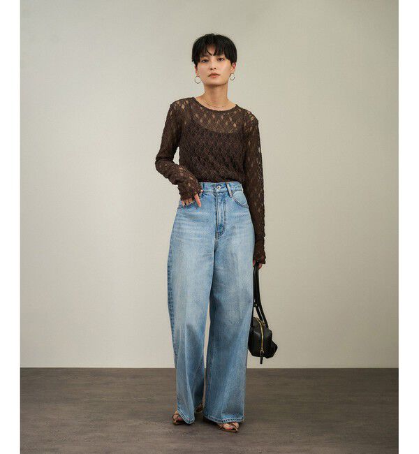 SALON adam et rope'「レースシアートップス［ストレッチ］」|その他|