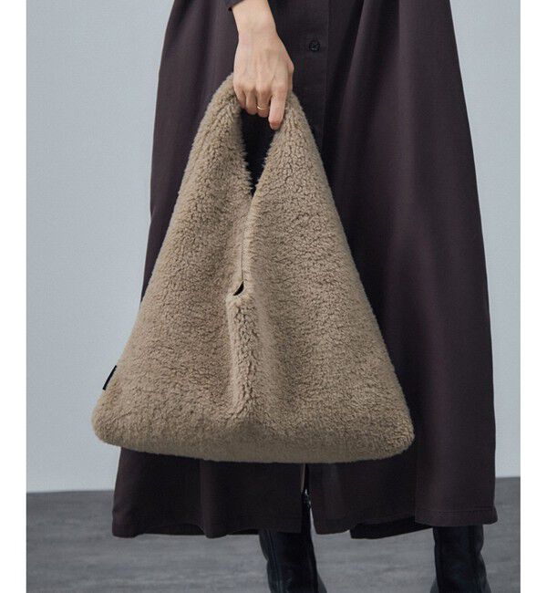 SALON adam et rope'「【HELEN MOORE（ヘレンムーア）】フェイクムートンリバーシブルバッグ」|トートバッグ|
