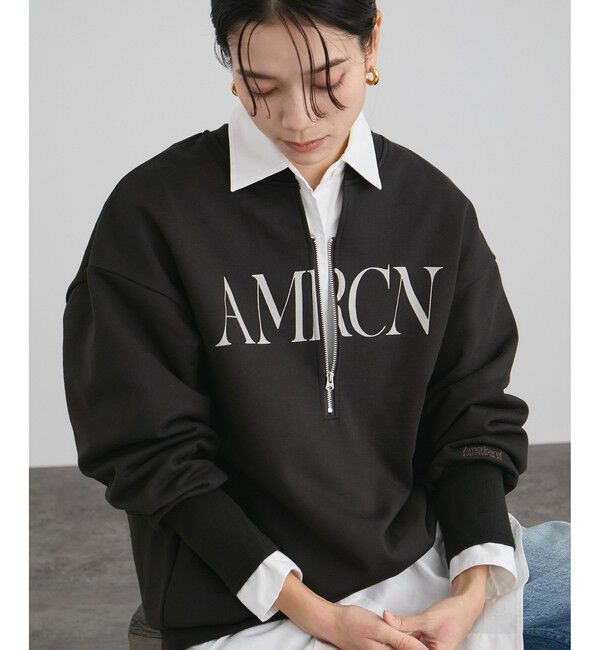 SALON adam et rope'「オーバーダイコットンサテンシャツ」|シャツ・ブラウス|