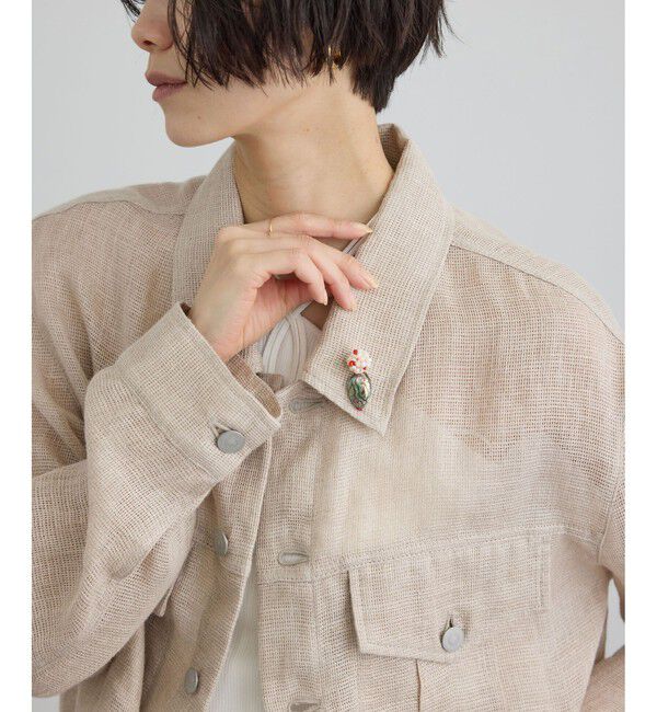 SALON adam et rope'「リネンカラミシアーGジャン」|その他|