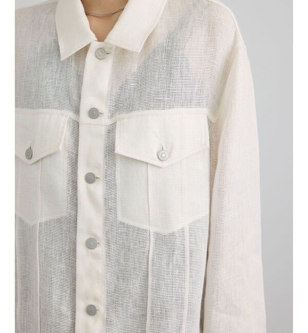 SALON adam et rope'「リネンカラミシアーGジャン」|その他|