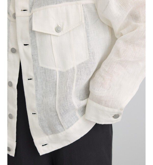 SALON adam et rope'「リネンカラミシアーGジャン」|その他|