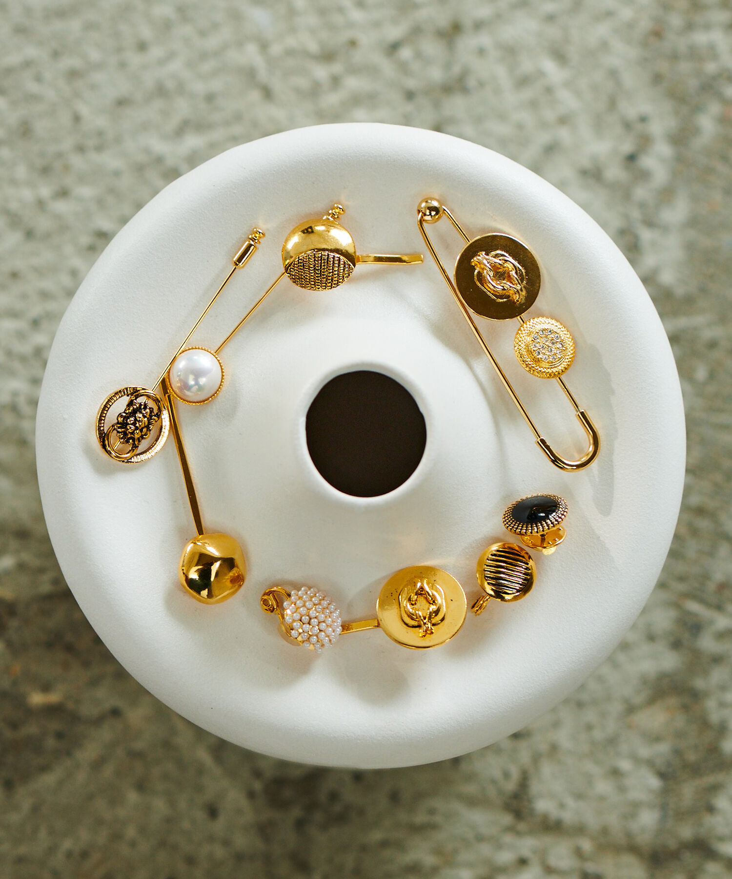 ROP&Eacute;「【MITAKE BUTTON】モチーフへアーカフ」|その他|