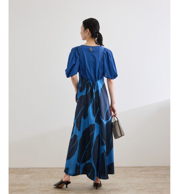 ROPE「【洗える】エクスペンド リーフキャミワンピース【DEVEAUX（デヴォー）】」|ワンピース|