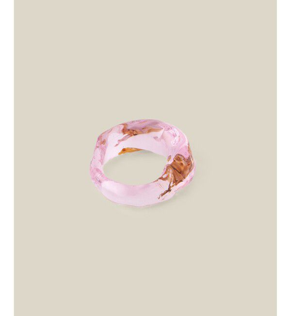 ROPE「【LUCE MACCHIA（ルーチェマッキア）】 別注 Glass Ring」|リング|