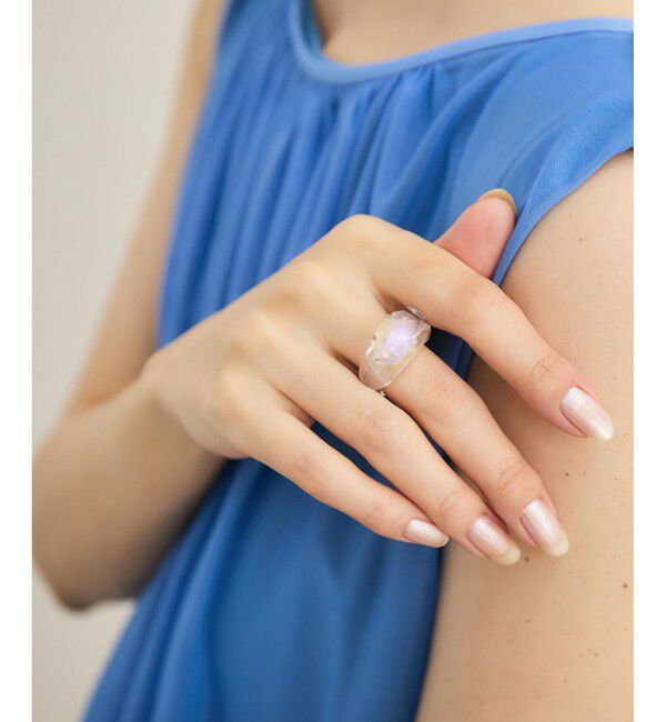 ROPE「【LUCE MACCHIA（ルーチェマッキア）】 別注 Glass Ring」|リング|その他