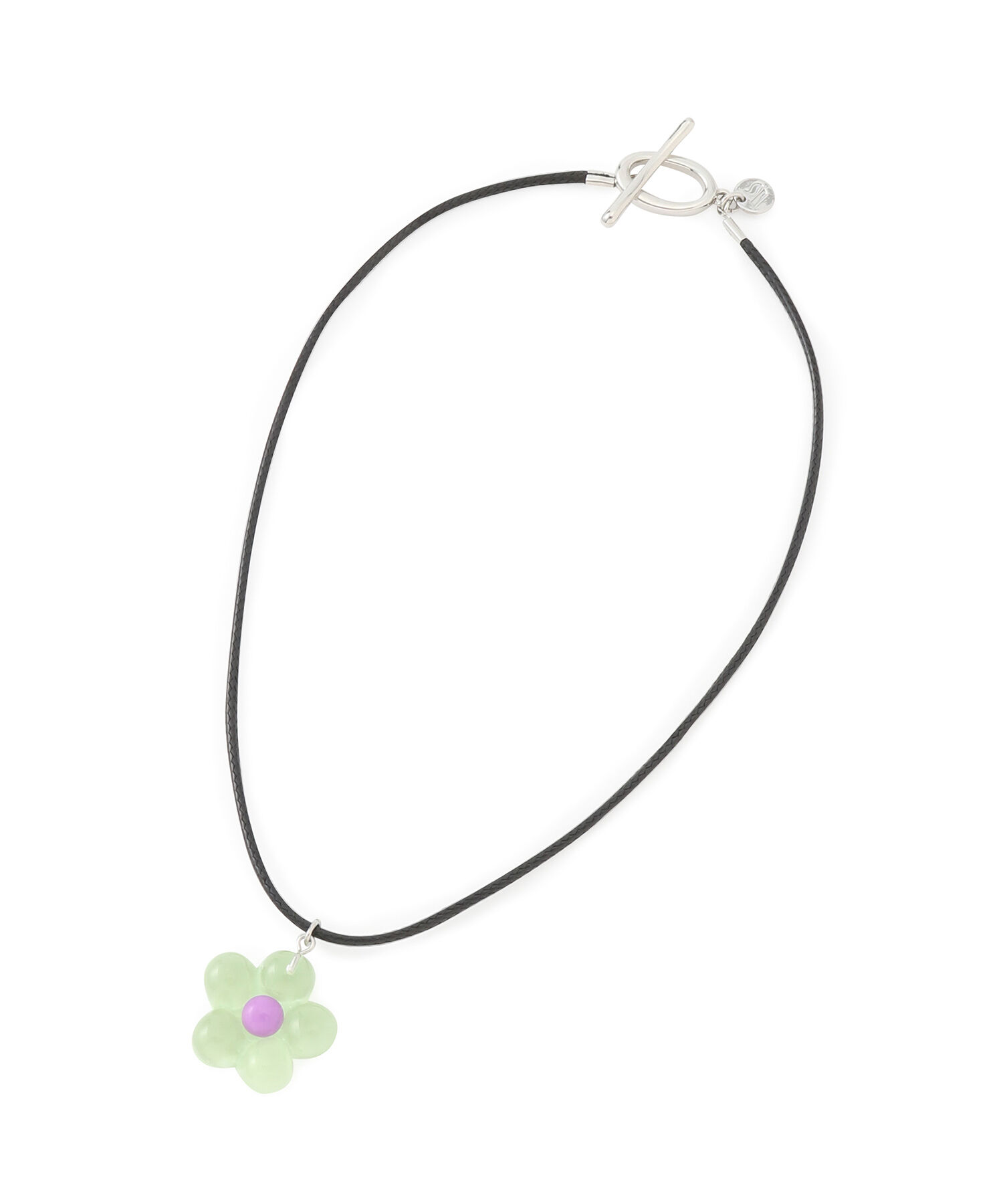 VIS「フラワートップネックレス」|ネックレス|グリーン系(35)