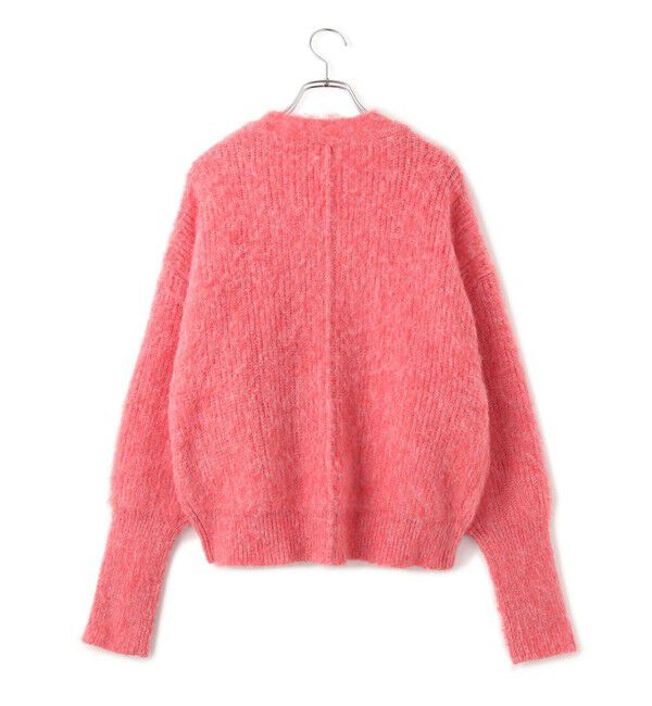 VIS「パールボタンVネック片畦ニットカーディガン」|カーディガン|