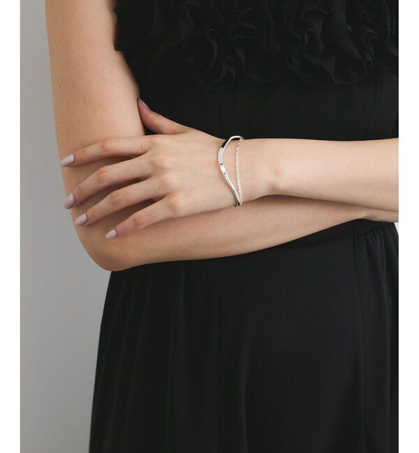 VIS「メタルチェーンバングル」|ブレスレット・バングル|シルバー(93)