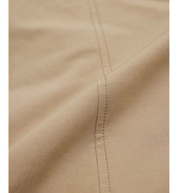 VIS「【接触冷感/洗える】ドロストワイドパンツ」|チノ|