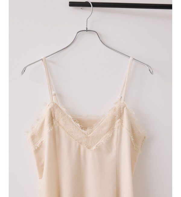 VIS「ベロアレースキャミチュニック」|チュニック|