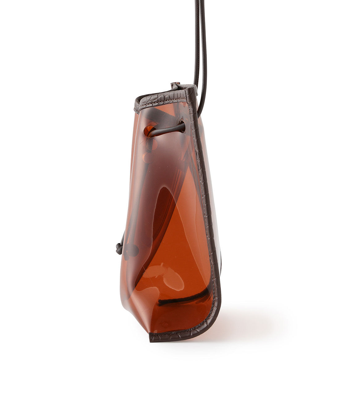 ROPE PICNIC PASSAGE「クロコ型押しコンビクリアミニショルダーバッグ」|ショルダー・メッセンジャー|