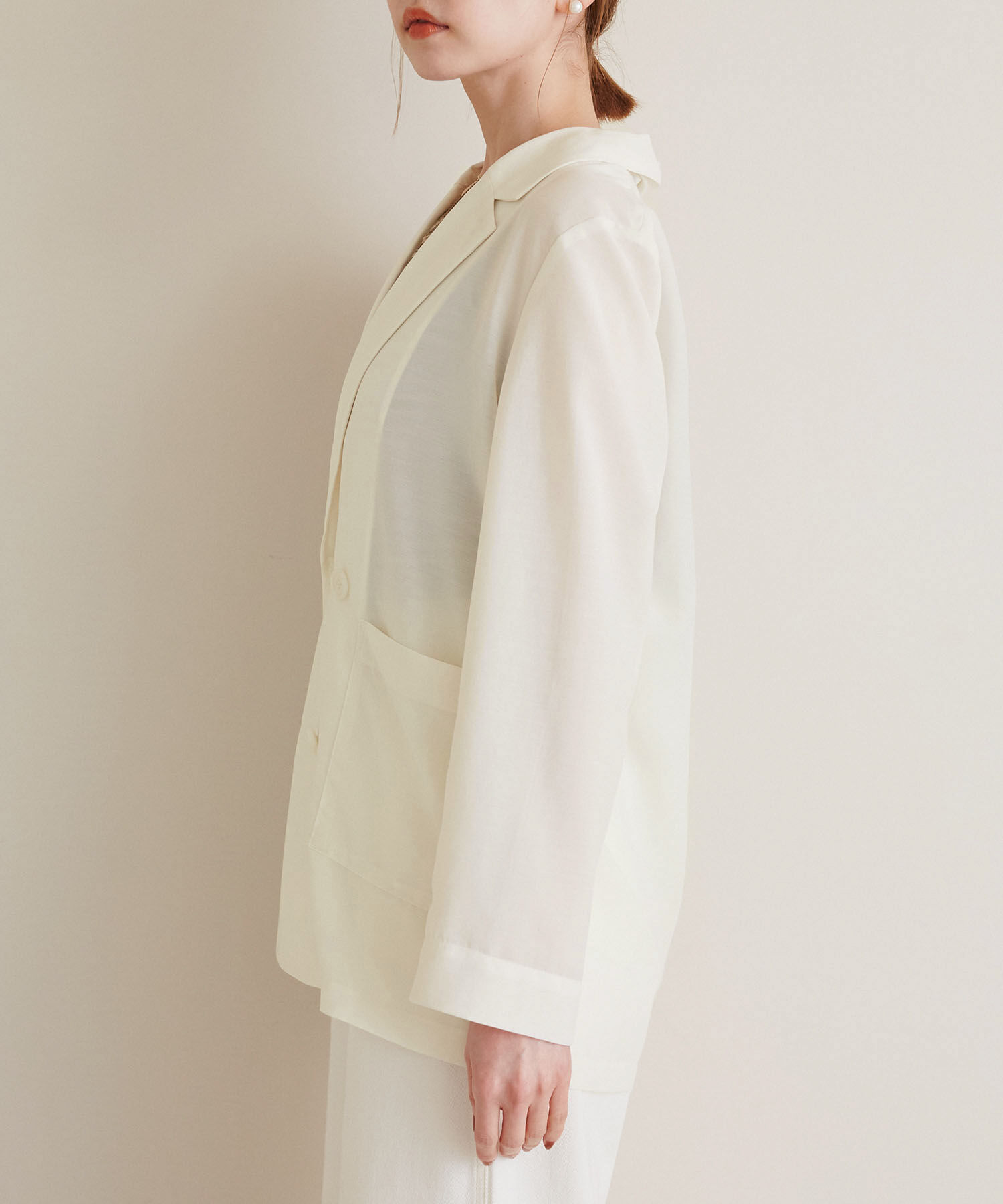 Rope&rsquo;Picnic「シアージャケット」|テーラードジャケット|