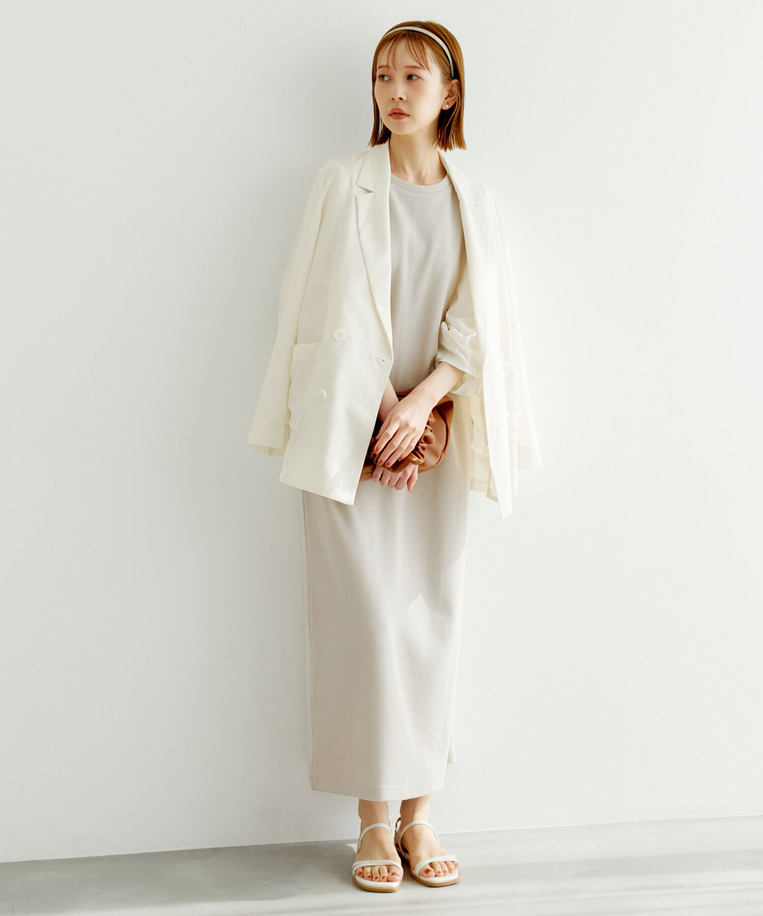 Rope&rsquo;Picnic「シアージャケット」|テーラードジャケット|