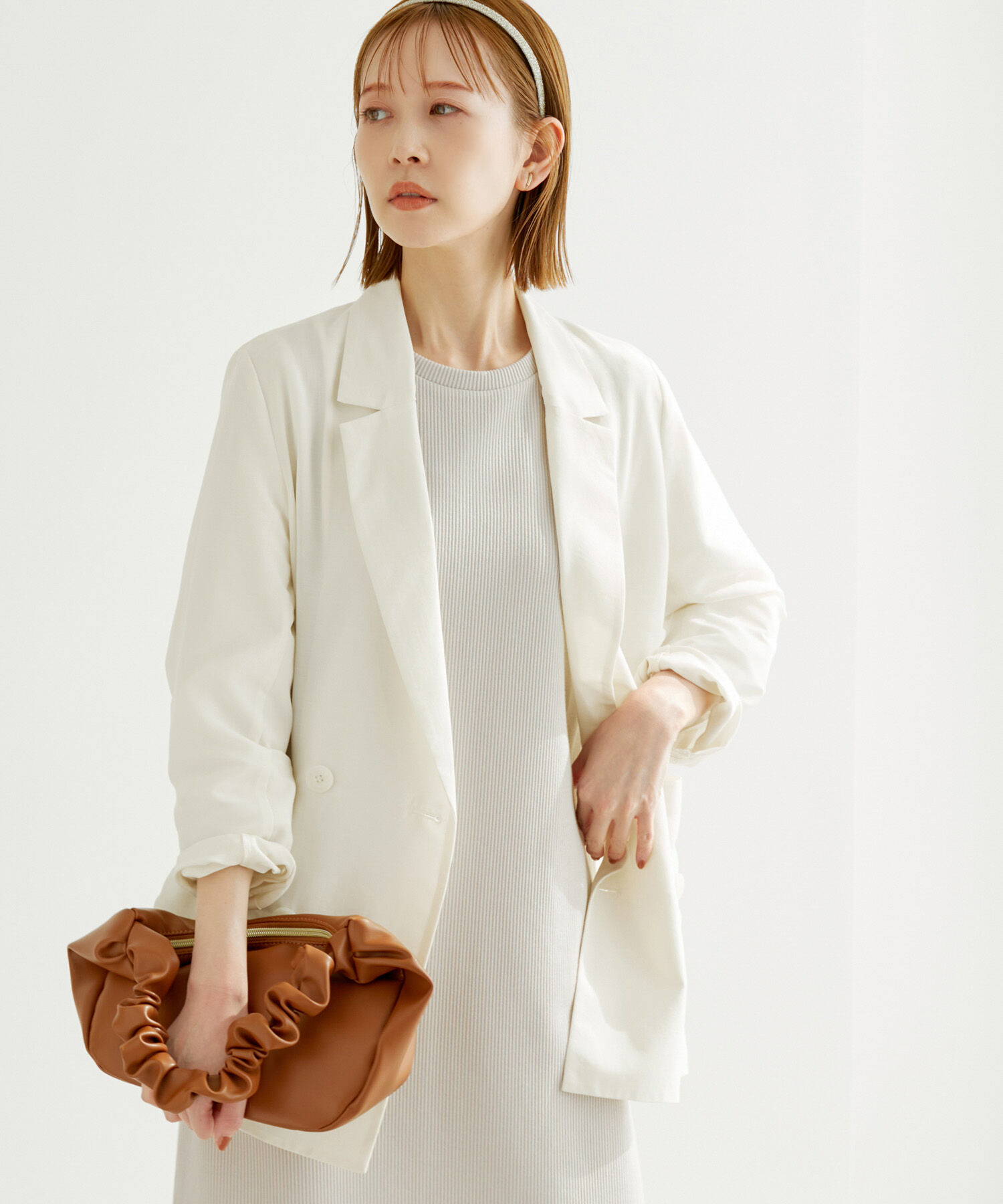 Rope&rsquo;Picnic「シアージャケット」|テーラードジャケット|