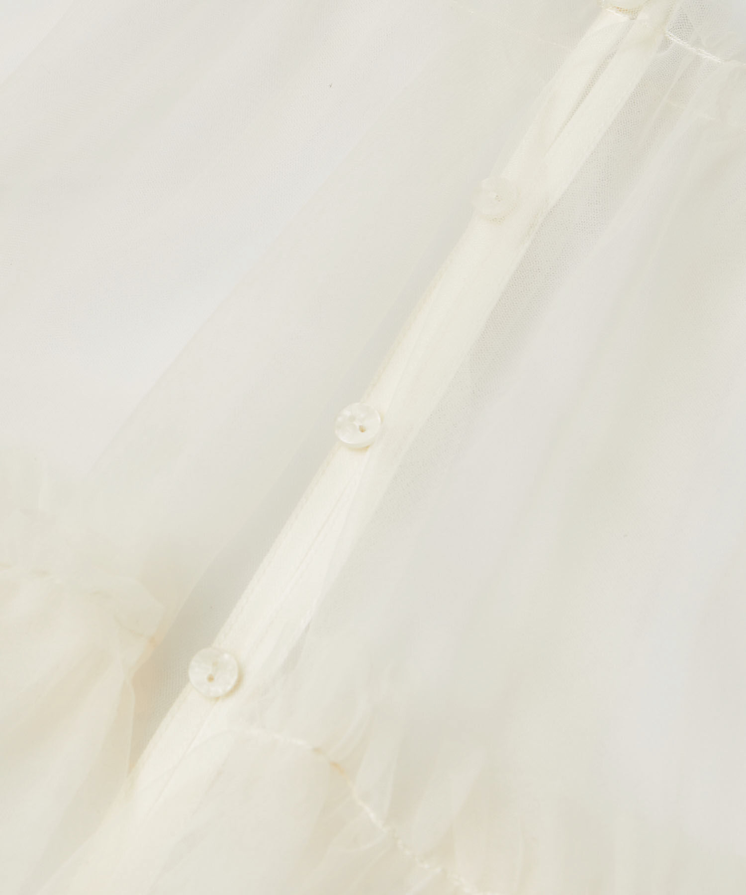 Rope&rsquo;Picnic「チュールフリルシアーカーディガン」|カーディガン|