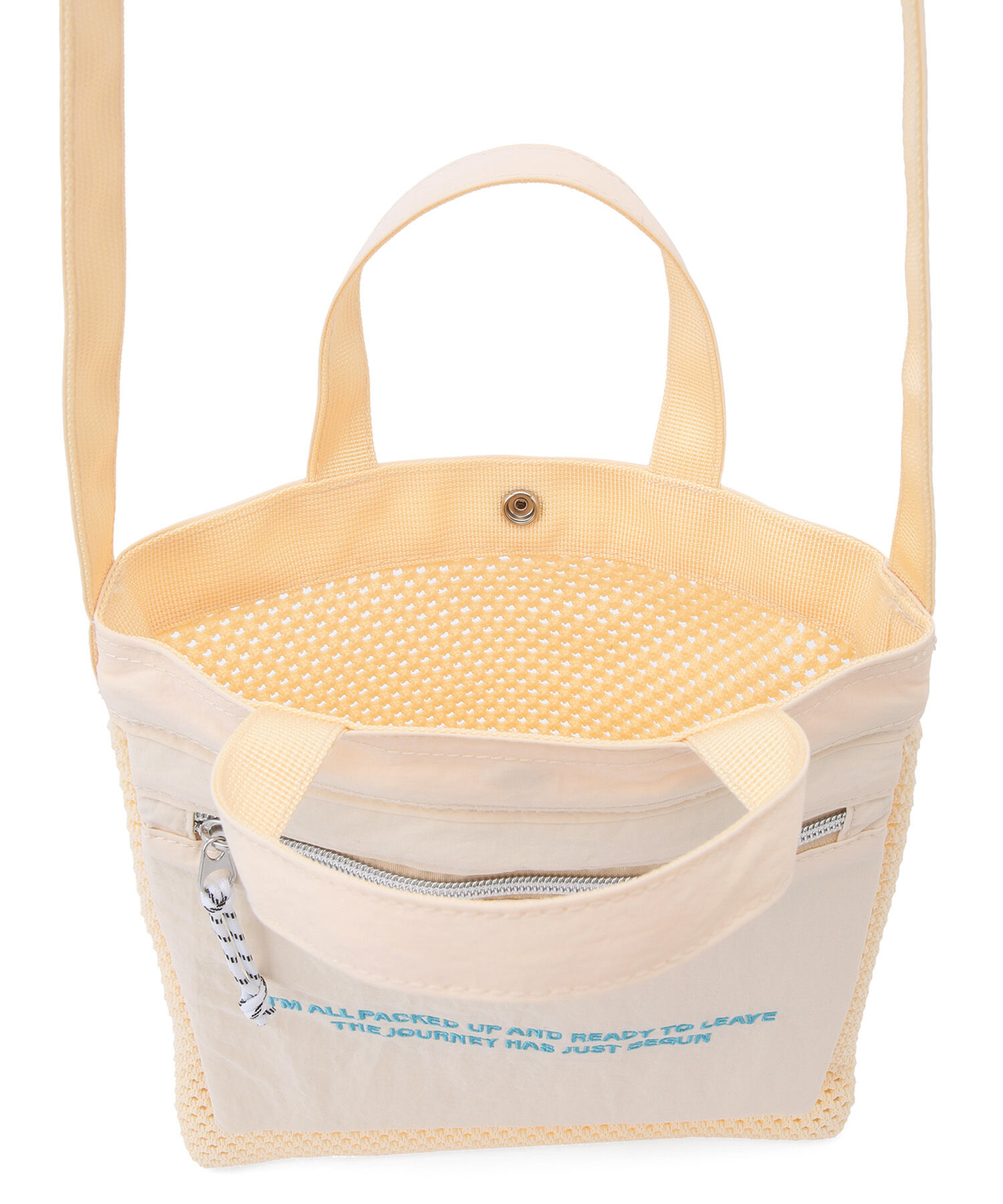 ROPE PICNIC PASSAGE「アイスリング保冷ポケット付スクエアメッシュショルダーバッグ」|ショルダー・メッセンジャー|