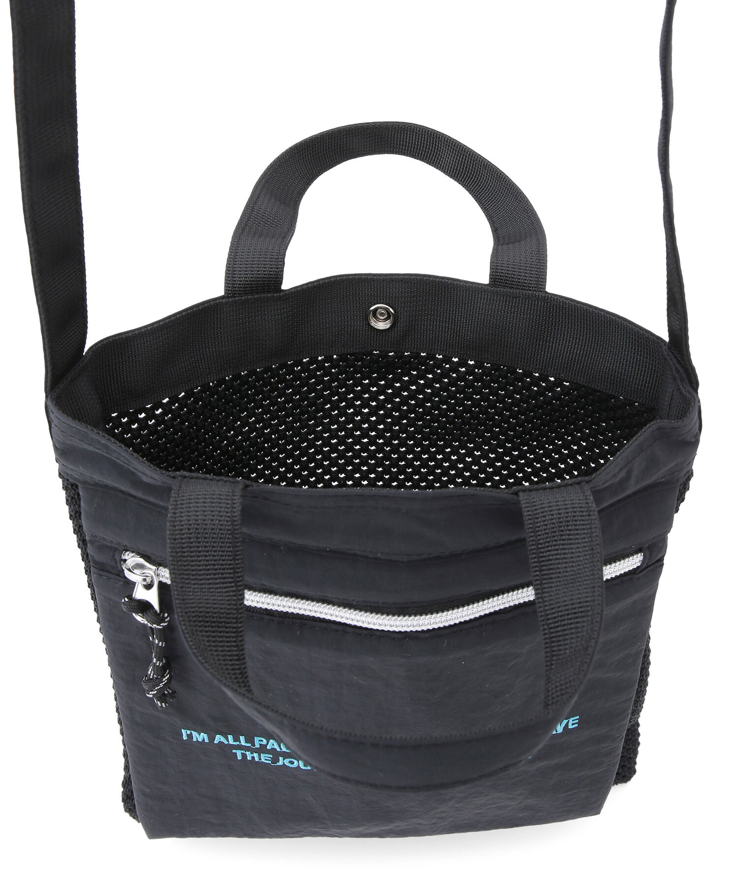 ROPE PICNIC PASSAGE「アイスリング保冷ポケット付スクエアメッシュショルダーバッグ」|ショルダー・メッセンジャー|