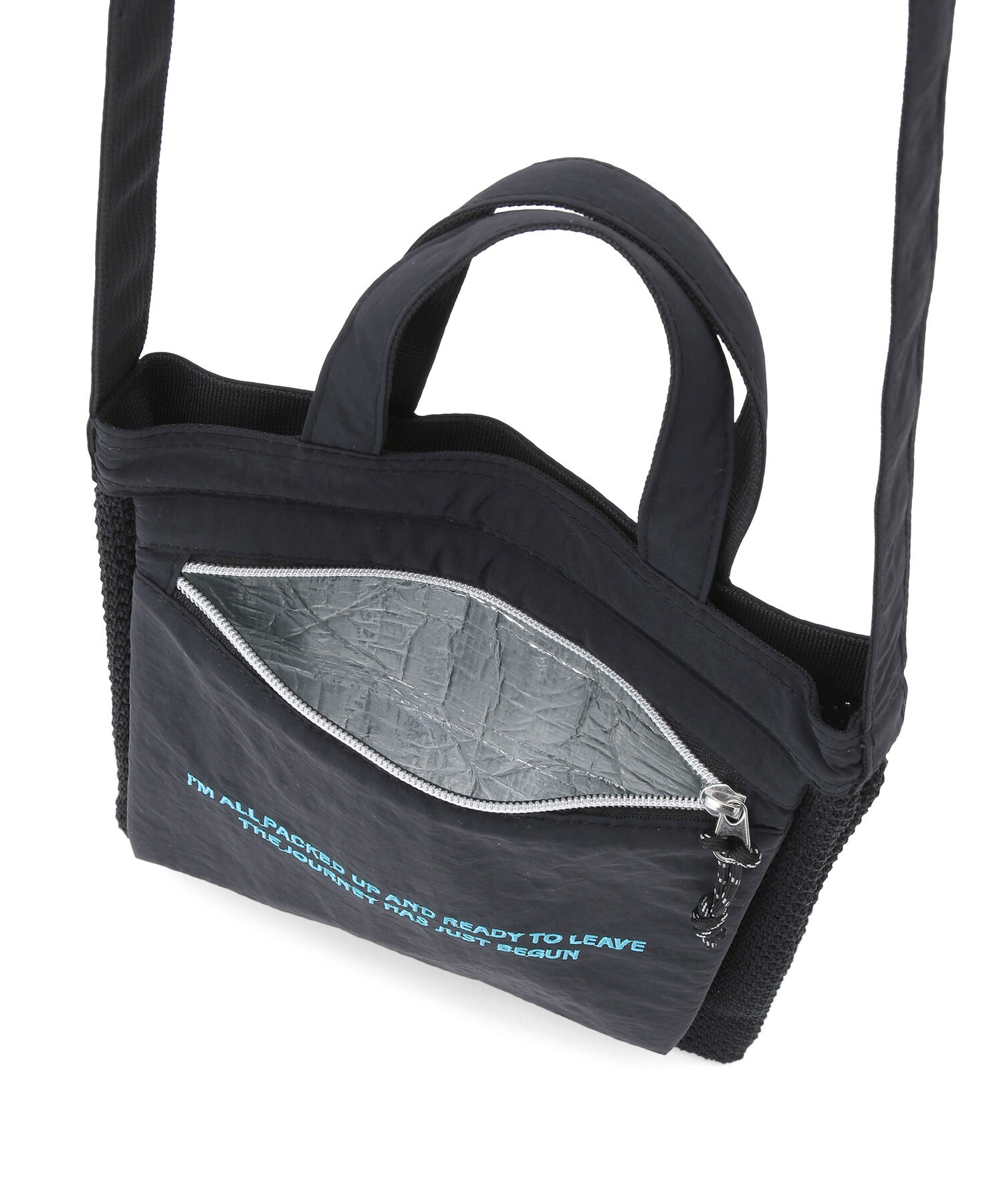 ROPE PICNIC PASSAGE「アイスリング保冷ポケット付スクエアメッシュショルダーバッグ」|ショルダー・メッセンジャー|