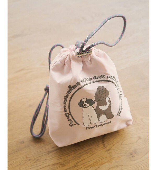 ROPE PICNIC PASSAGE「【DOG】【comif(コミフ)&times;ROPE' PICNIC】刺繍お散歩ショルダーバッグ」|ショルダー・メッセンジャー|