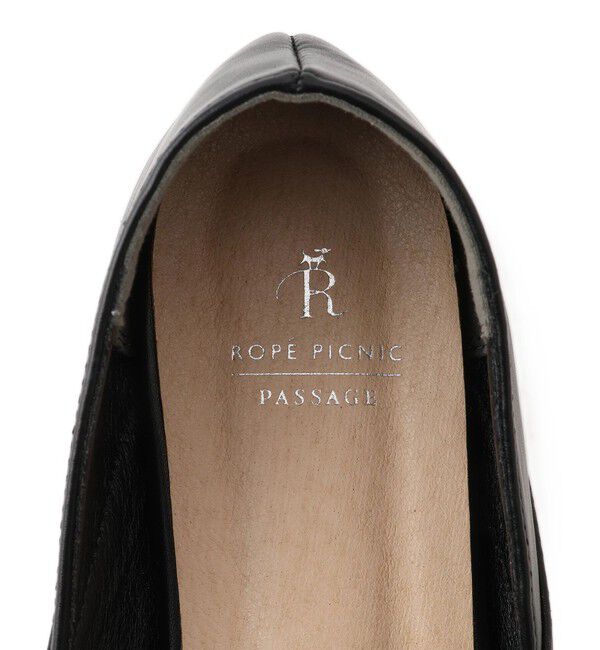ROPE PICNIC PASSAGE「Vカットソフトバブーシュ」|パンプス|