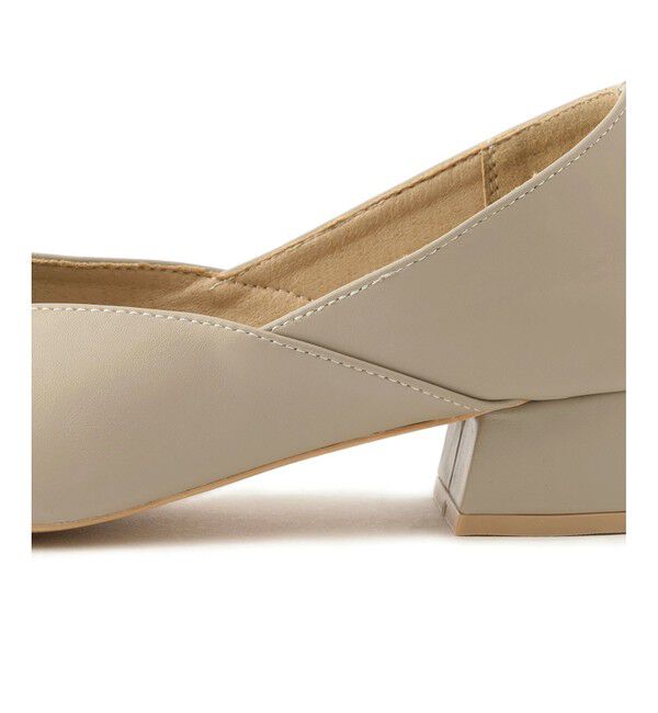 ROPE PICNIC PASSAGE「Vカットソフトバブーシュ」|パンプス|